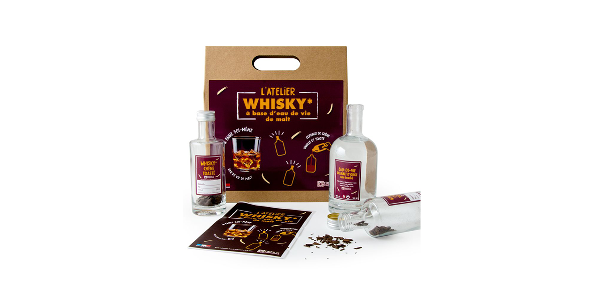 Kit pour Fabriquer Son Whisky Bio - Super Insolite